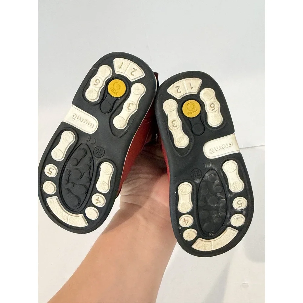 Memo Ladybird Girls' Toddler Orthopedic Corrective High-Top Ankle Support Sandal